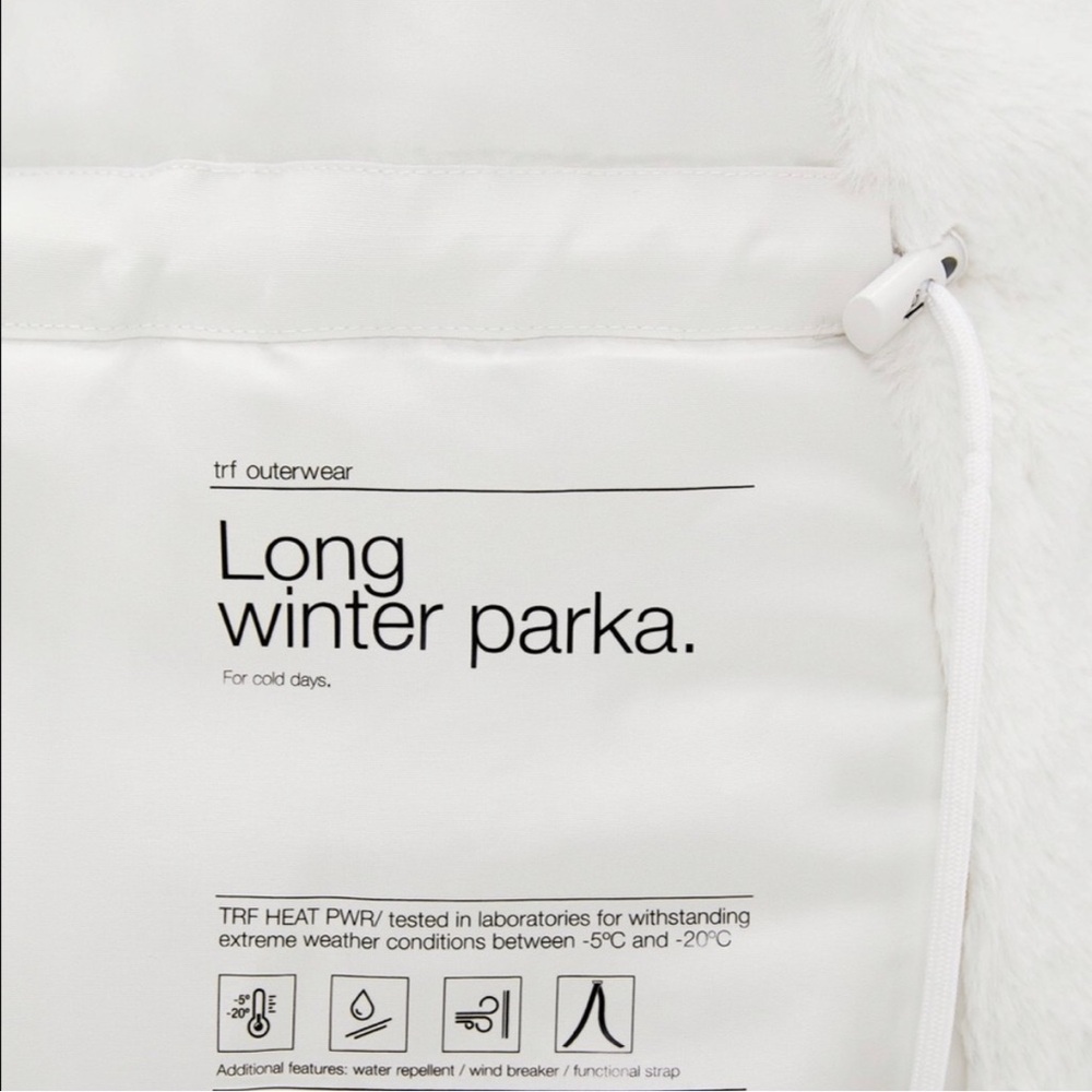 Zara Fur-Trimmed Long Winter Parka - Picture 6 of 12